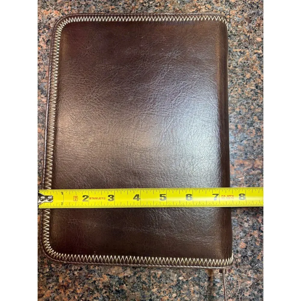 Franklin Covey Classic Brown Planner Starter System NIB 10x8
